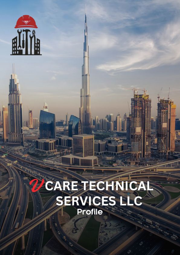 V CARE Technical Services company profile cover